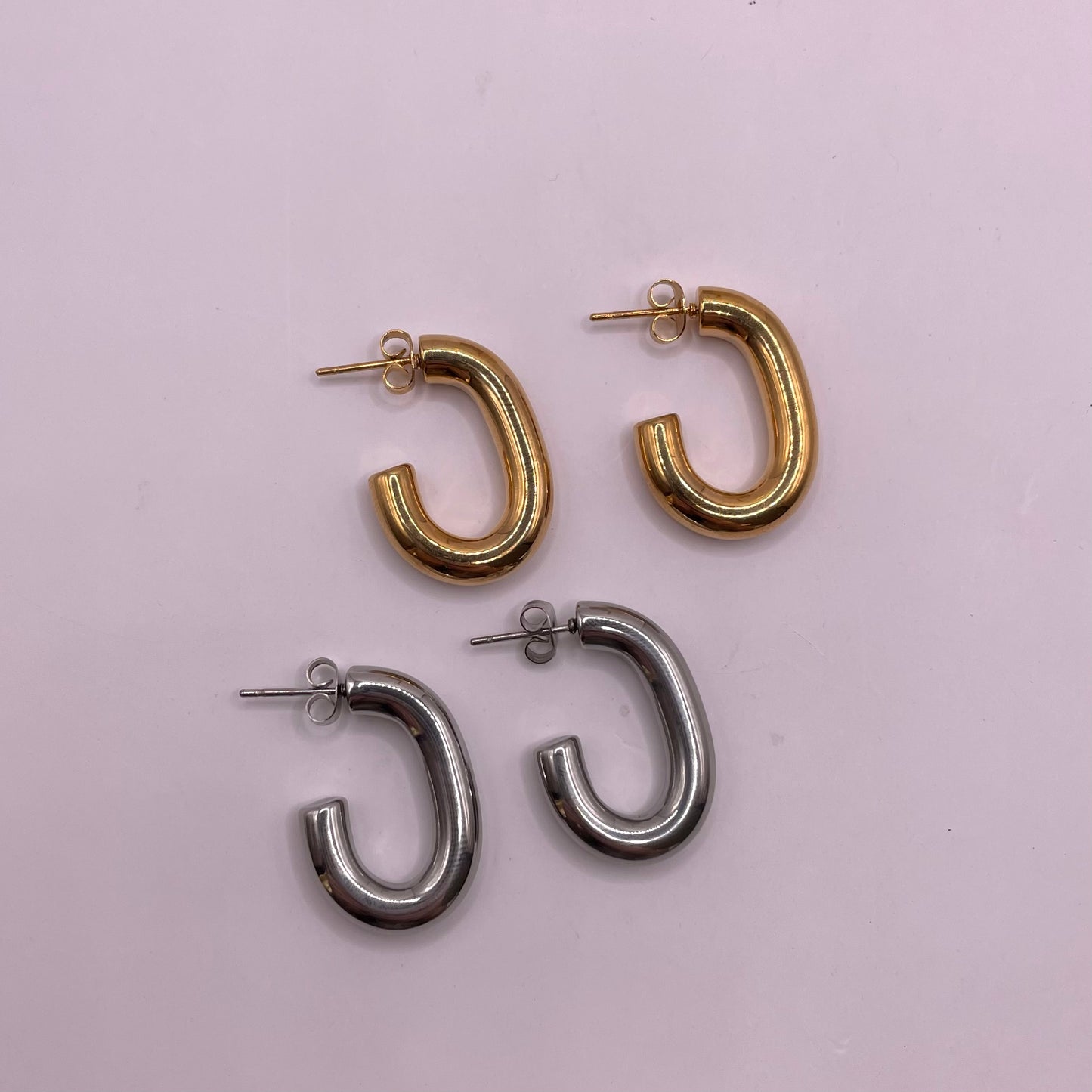 Gyla | Boucle d’Oreille en Acier Inoxydable