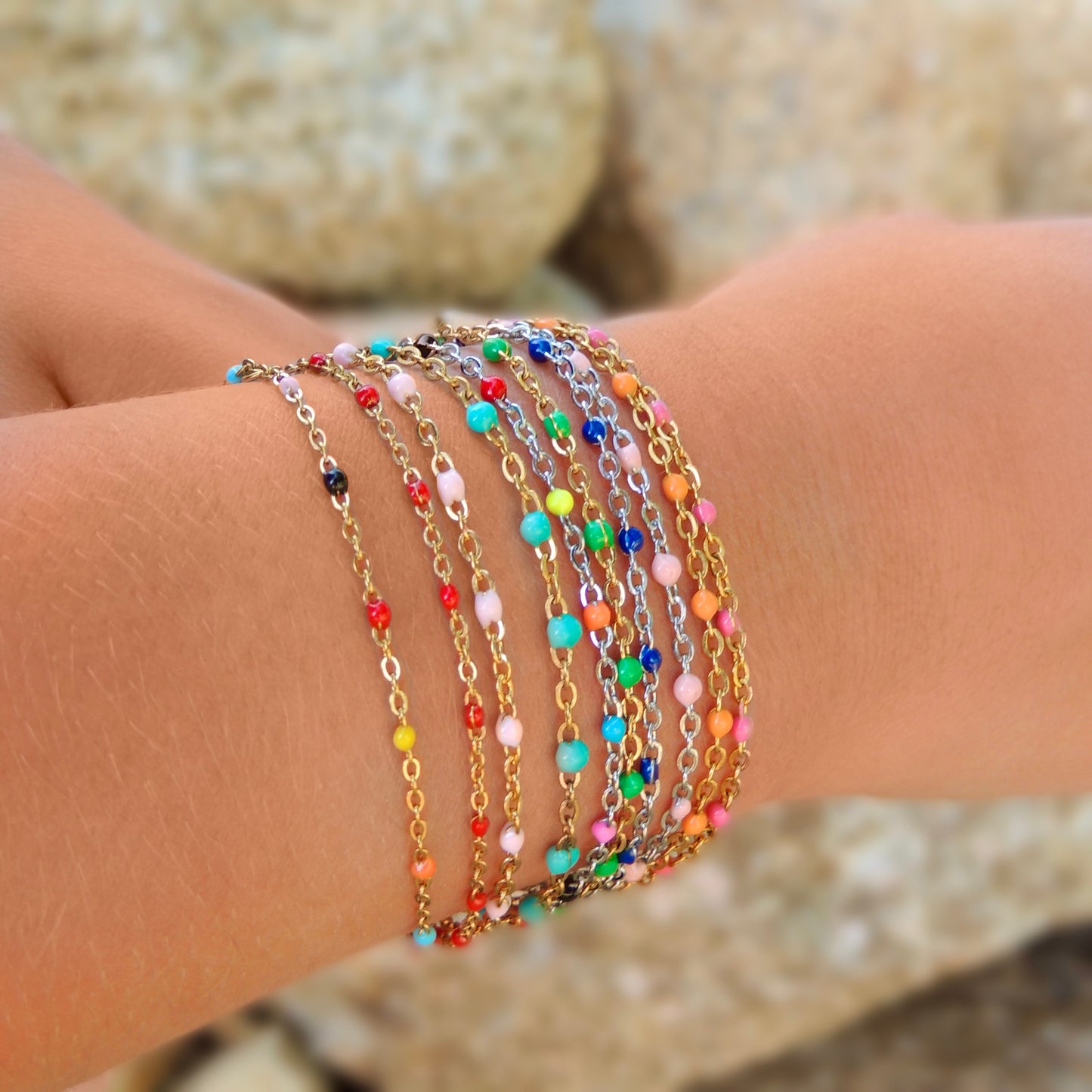 Pearl | Bracelet en Acier Inoxydable