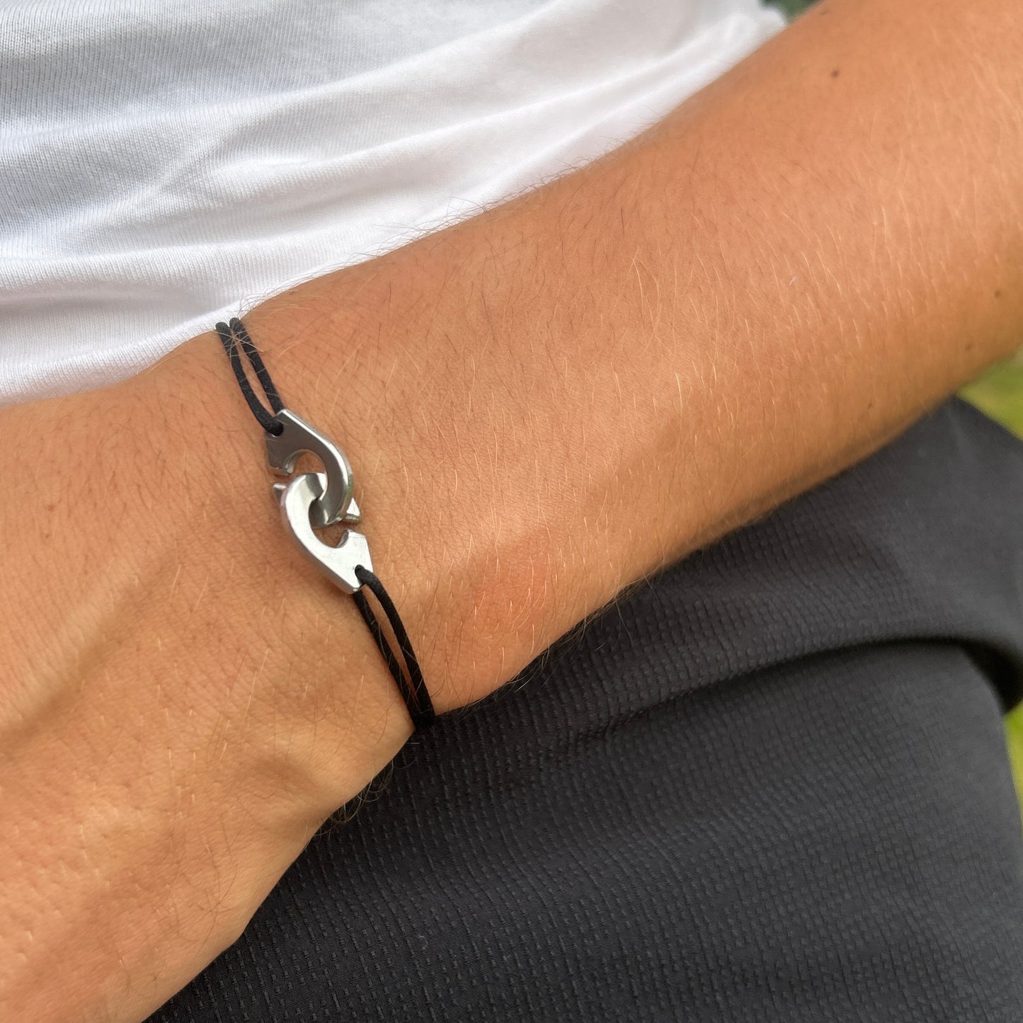 Menottes fil | Bracelet mixte en Acier Inoxydable