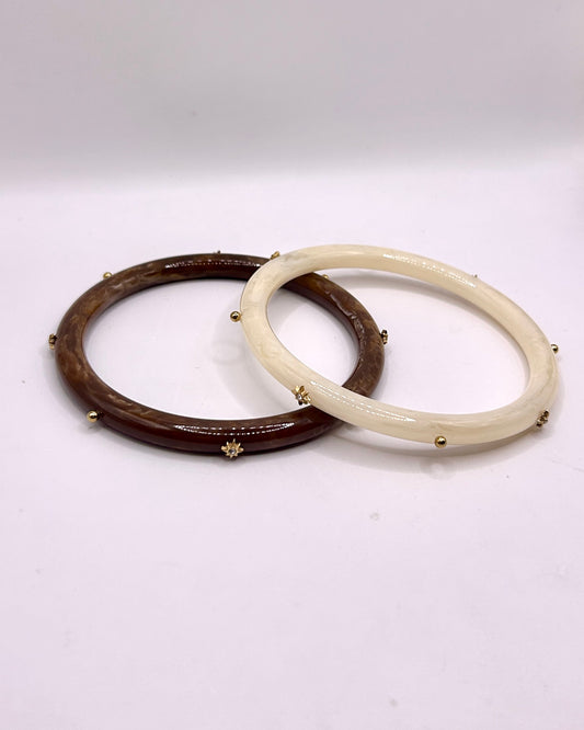 Kyma | Bracelet en résine et en acier inoxydable